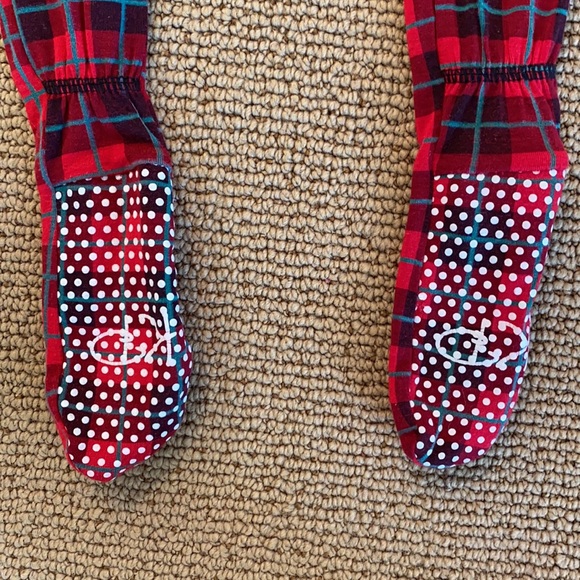 Kickee Pants Plaid Ruffle Footie with Zipper - EUC - Picture 5 of 6